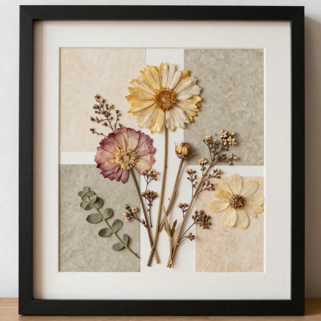 Collection of preserved botanical specimens